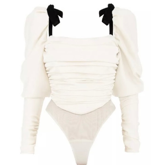 New NWOT HOCB Alma Bodysuit Small - Picture 3 of 7